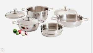 Rena Ware 1.2 L Pot, Pan Cookware Stainless Steel, New With Box